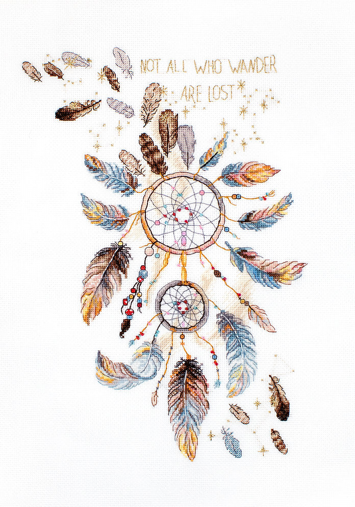 Never stop dreaming - LETI 984 LETISTITCH- Cross Stitch Kit