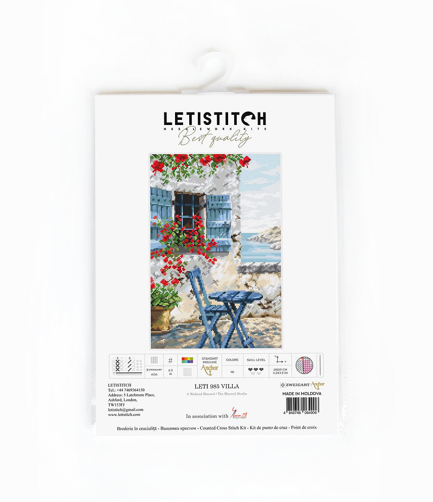 Cross Stitch Kit VILLA - LETI 985 LETISTITCH
