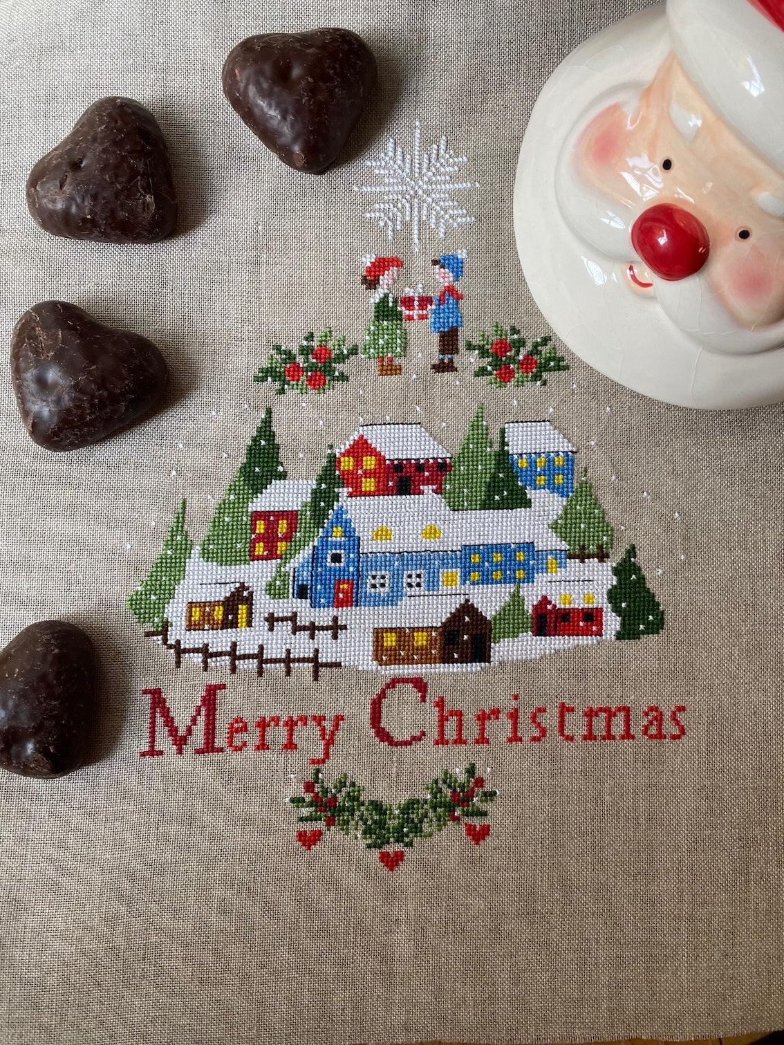 La magica notte di Natale - Lilli Violette - Cross stitch chart