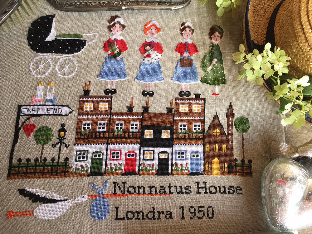 Londra 1950 - Lilli Violette - Cross Stitch Chart