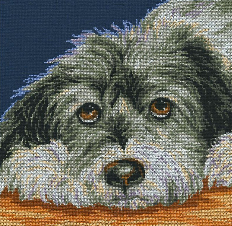 Dog Melancholy - RTO - Cross Stitch Kit M413