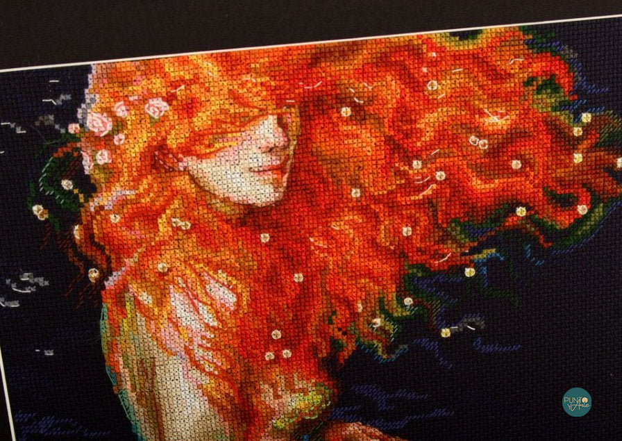 Kit de point de croix "Design Name" - Marque RTO M596