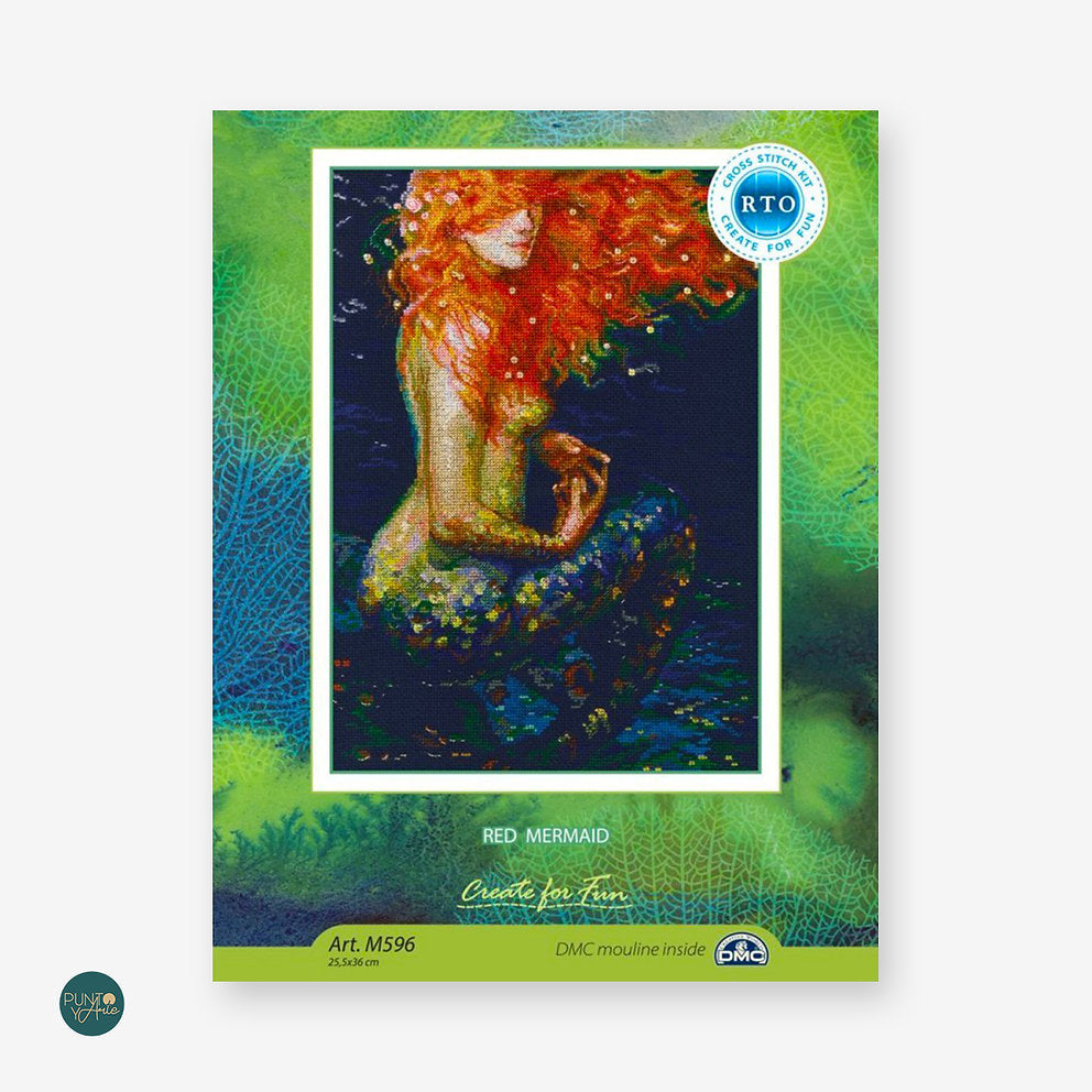 Kit de point de croix "Design Name" - Marque RTO M596