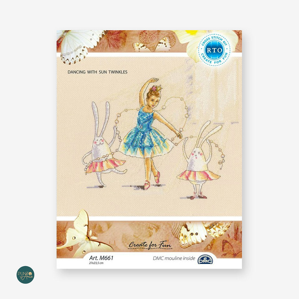 M661 Dancing with Twinkles of the Sun - RTO - Kit de point de croix