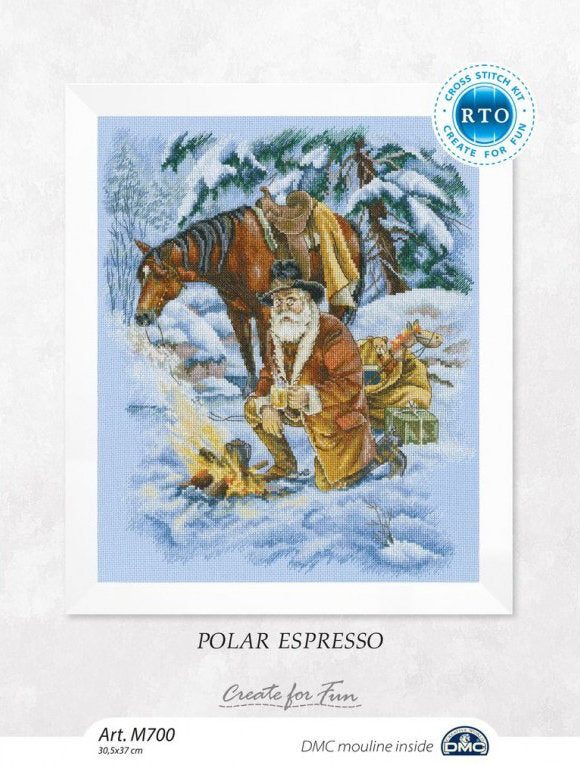 Polar Espresso - RTO - Cross Stitch Kit M700