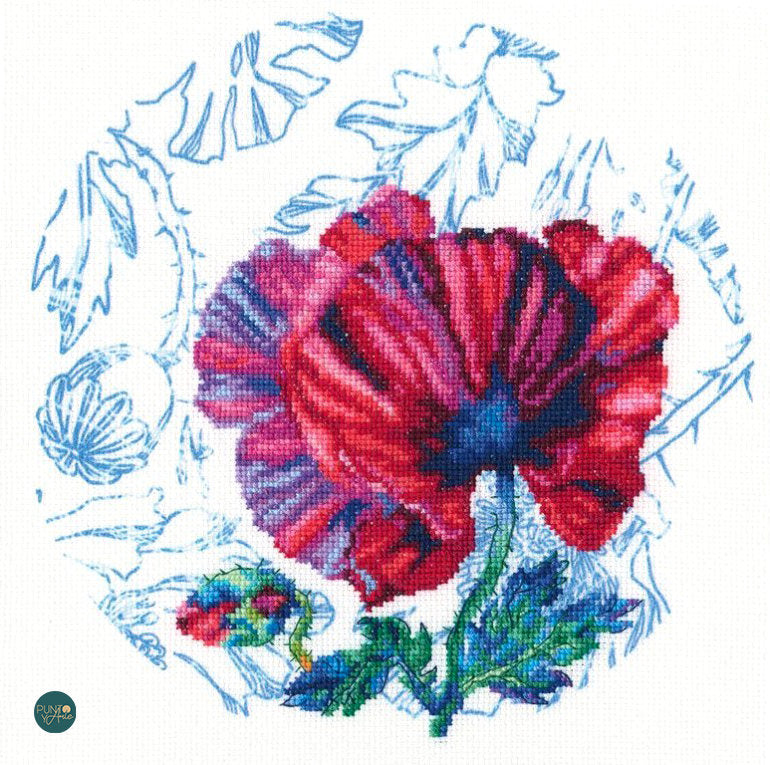 M70037 Aquarelles écossaises - RTO - Kit de point de croix