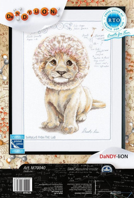 DaNDY LiON - RTO - Cross Stitch Kit M70040