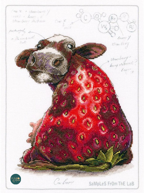 M70041 Cow Berry - RTO - Kit de point de croix