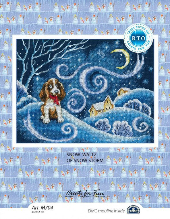 Snow Storm - RTO - Cross Stitch Kit M704