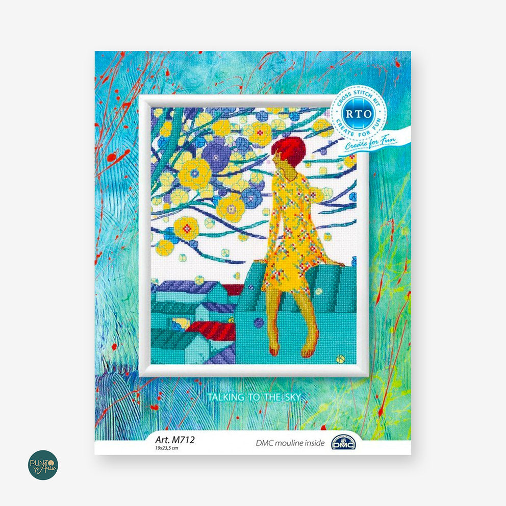 M712 Parler au ciel - RTO - Kit de point de croix