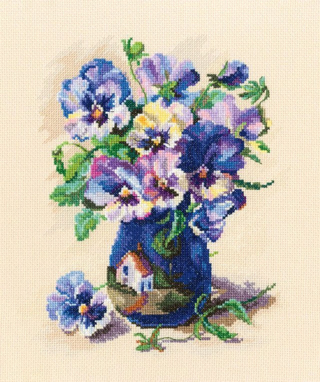 Torquay Pottery Thoughts - RTO - Cross Stitch Kit M719