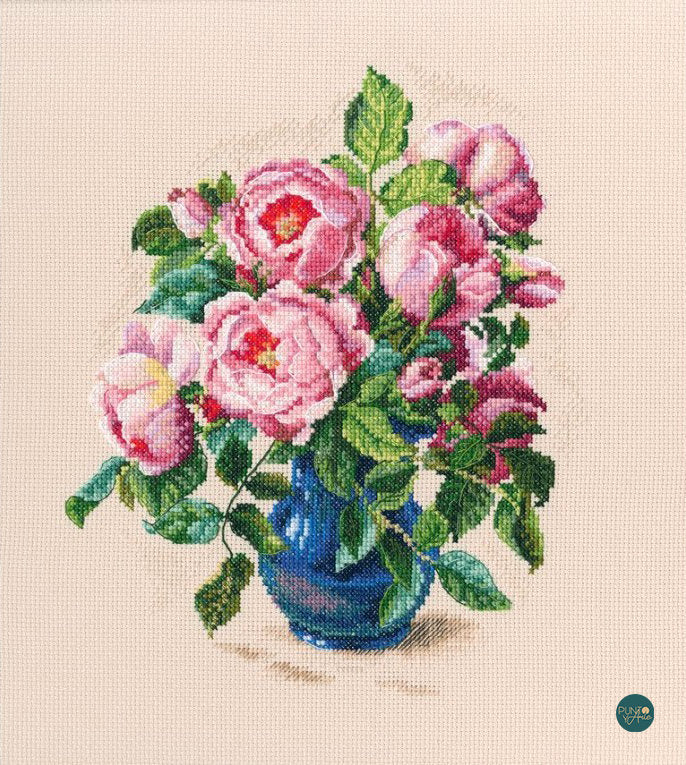 M720 Tender Rosebuds - RTO - Kit de point de croix