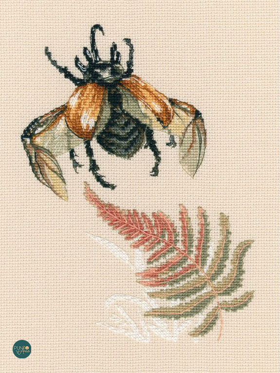 M758 Bugs fly - RTO - Kit de point de croix