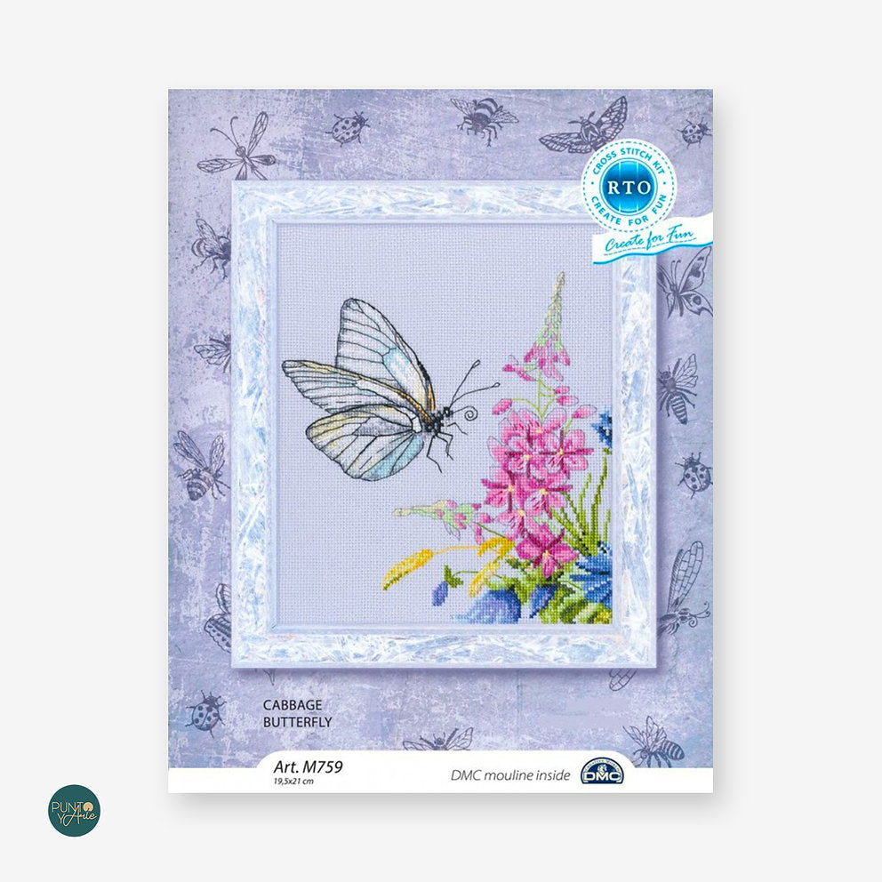 M759 sur le parachute de pissenlit - RTO - Kit de point de croix