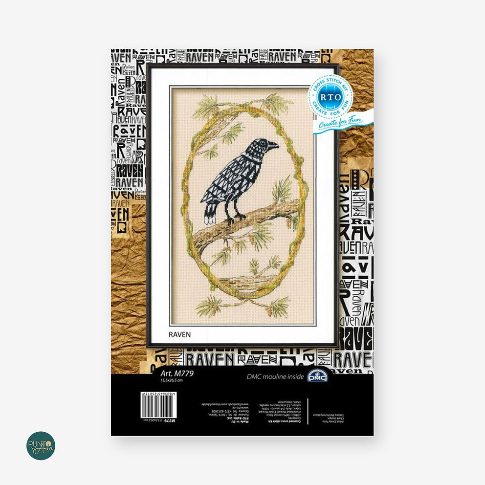 M779 Corbeau - RTO - Kit de point de croix