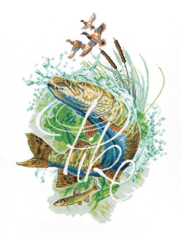 Luce argent - M783 RTO - Kit de point de croix