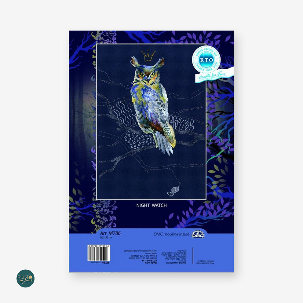 M786 Eagle Owl - RTO - Kit de point de croix