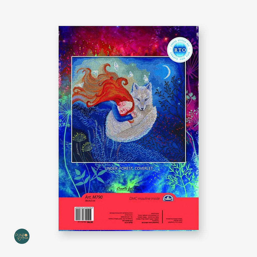M790 Sous la couverture de la forêt - RTO - Kit de point de croix