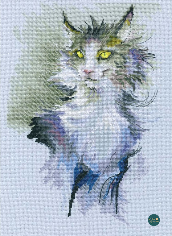 M803 Ne frottez pas le chat - RTO - Kit de point de croix