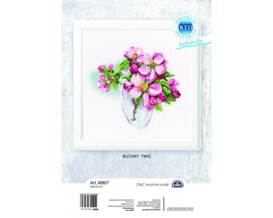 Flowering twig - RTO M807 - Cross stitch kit
