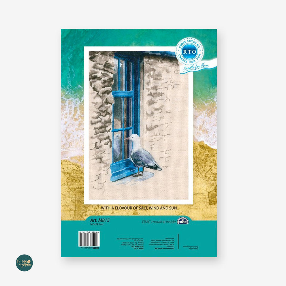 M815 Mouette - RTO - Kit de point de croix