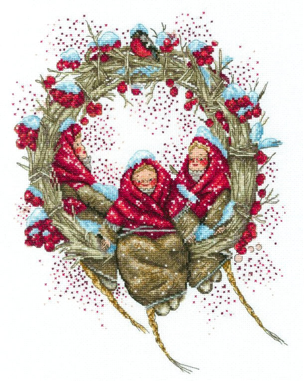 Snegirini - M822 RTO - Kit de point de croix