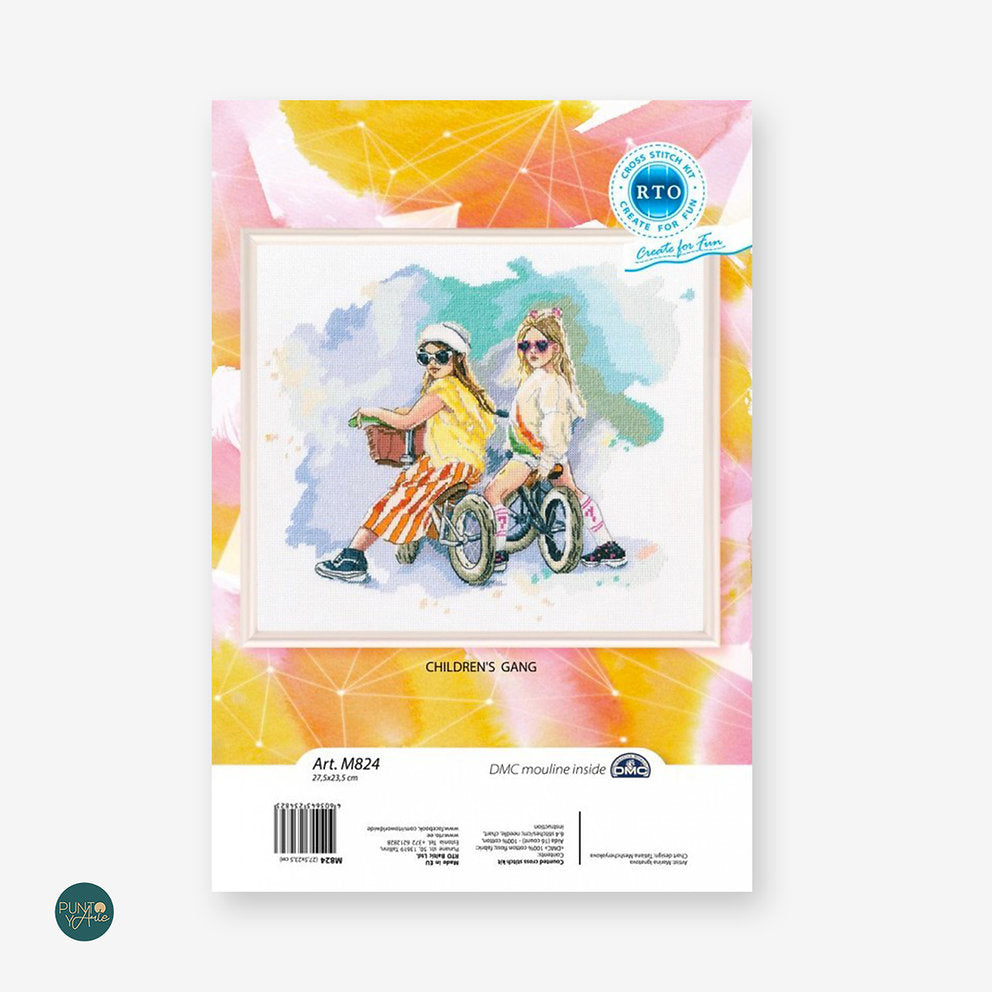 M824 Gang of Boys - RTO - Kit de point de croix