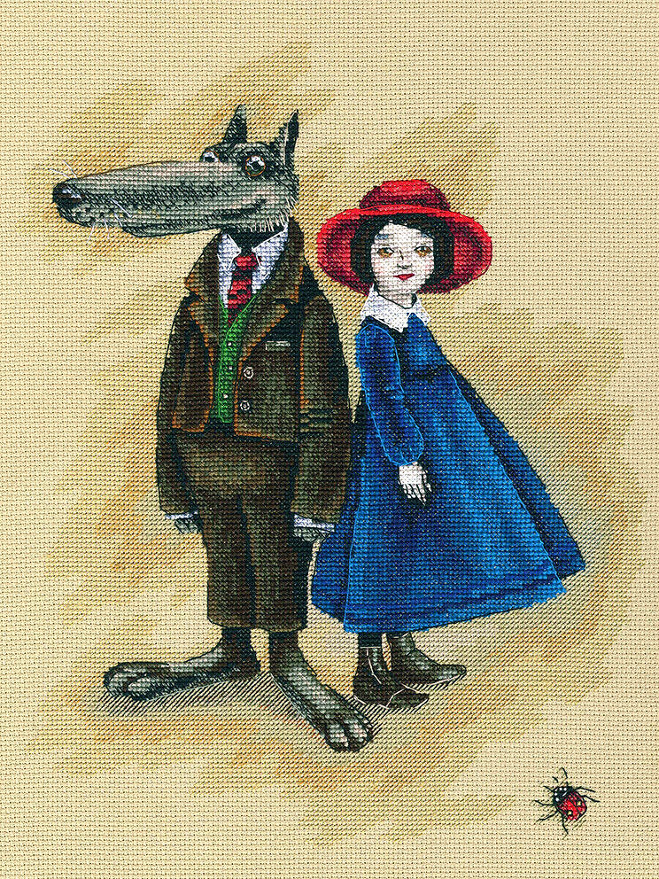 Kit de punto de cruz "El Fascinante Mundo del Teatro" de RTO M831