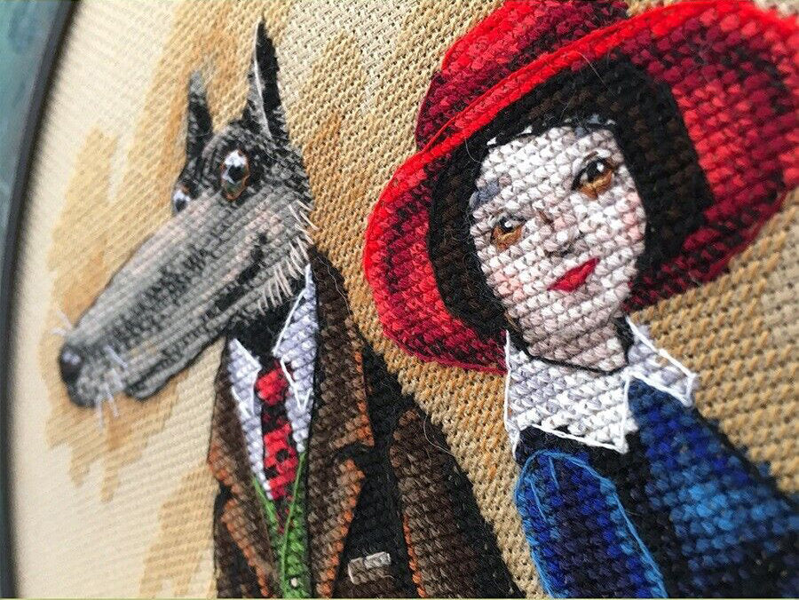 Kit de punto de cruz "El Fascinante Mundo del Teatro" de RTO M831