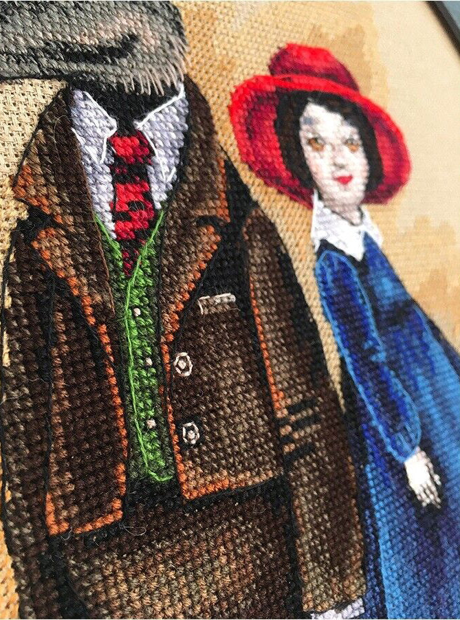 Kit de punto de cruz "El Fascinante Mundo del Teatro" de RTO M831