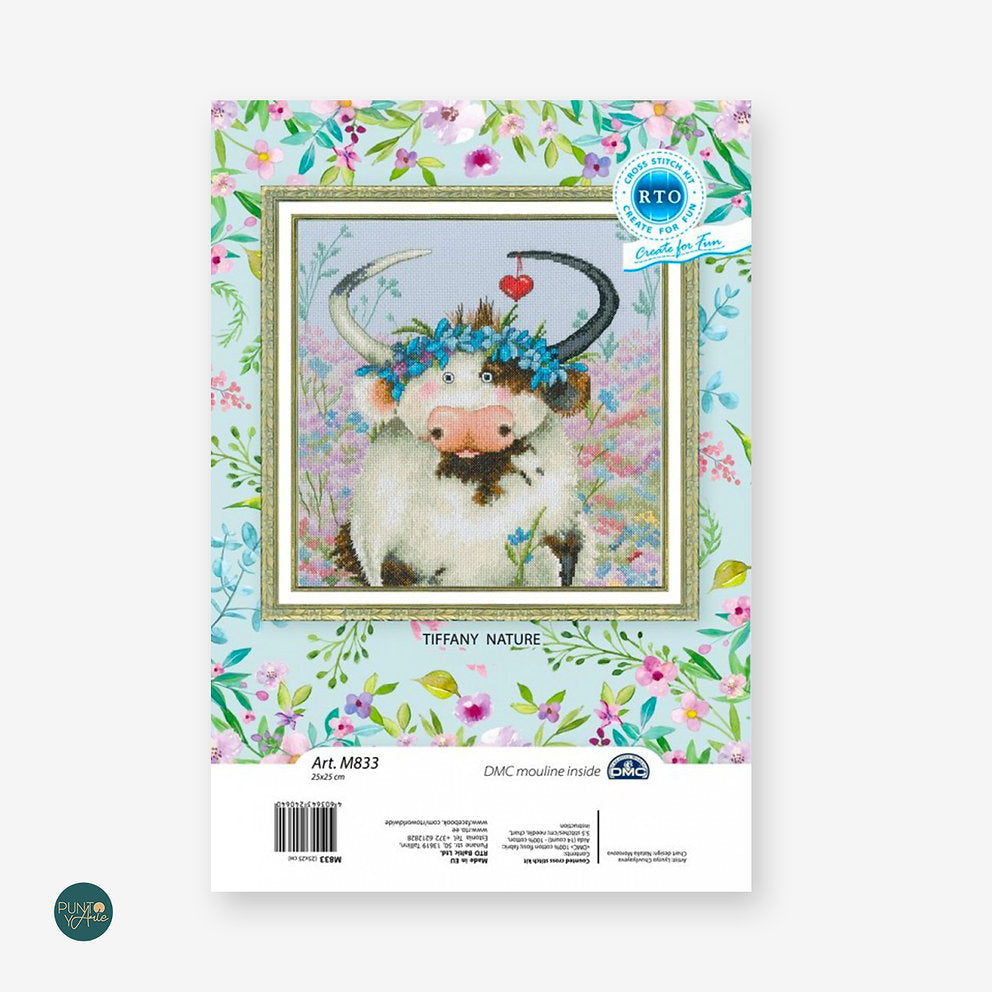 M833 Nature Tiffany - RTO - Kit de point de croix