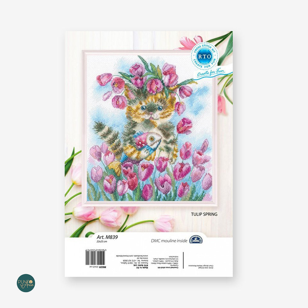 M839 Tulip Spring - RTO - Kit de point de croix