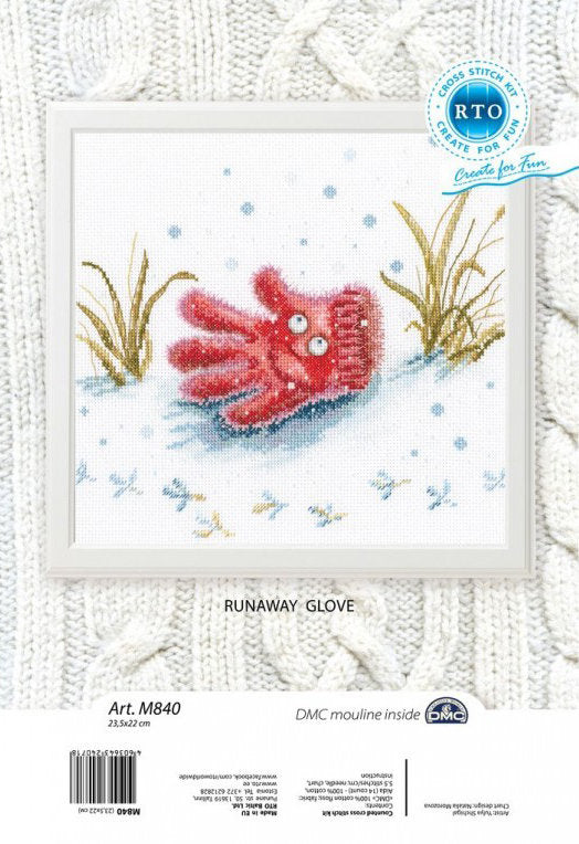 Runaway Glove - RTO M840 - Cross Stitch Kit