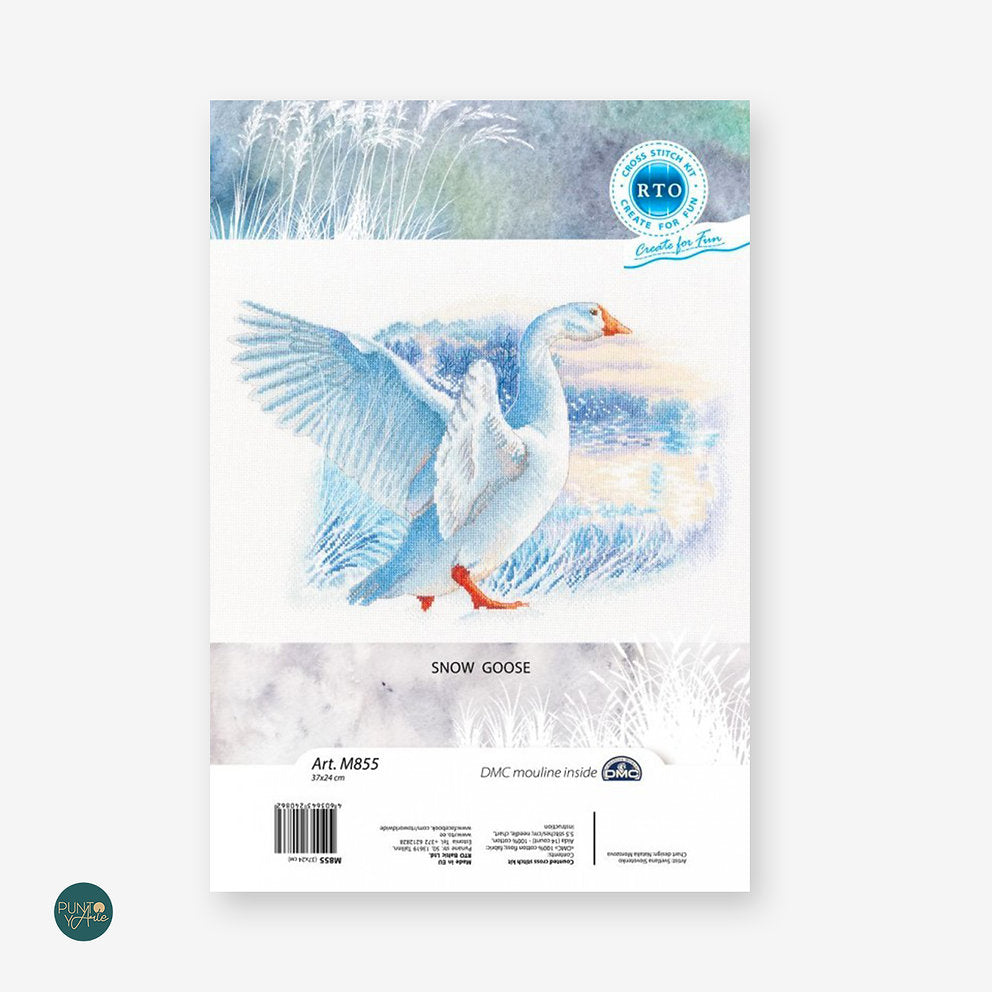 M855 Snow Goose - RTO - Kit de point de croix