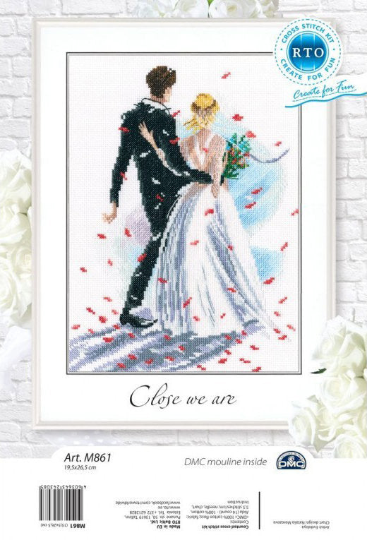 We are close - RTO - Cross stitch kit M861