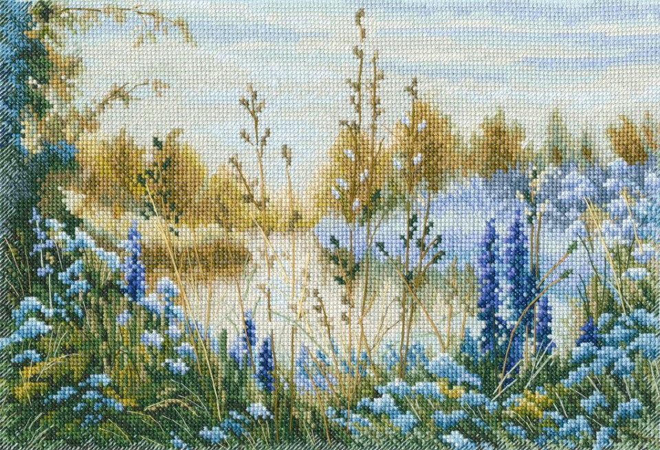 Smoky lilac fog - RTO M865 - Cross stitch kit