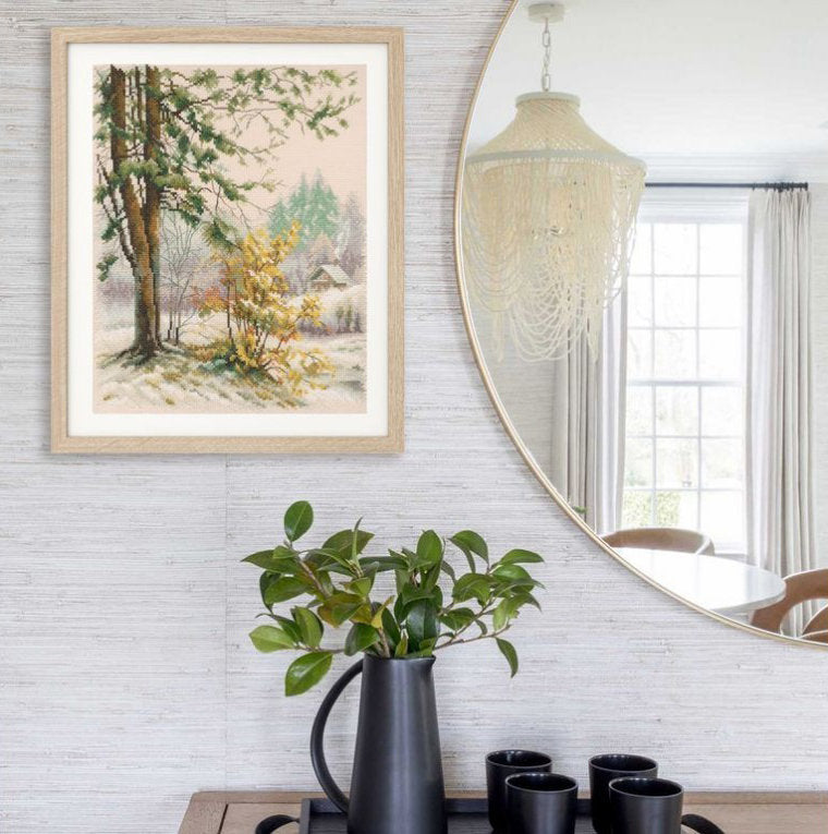 El invierno ha llegado - RTO M866 - Kit de punto de cruz