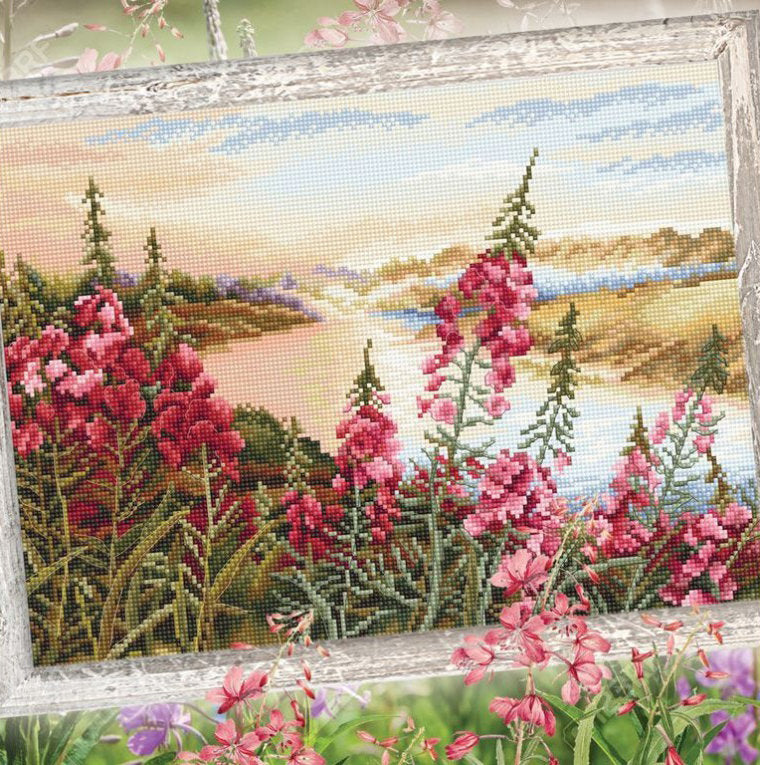 Where Fireweed Blooms - RTO M881 - Cross Stitch Kit