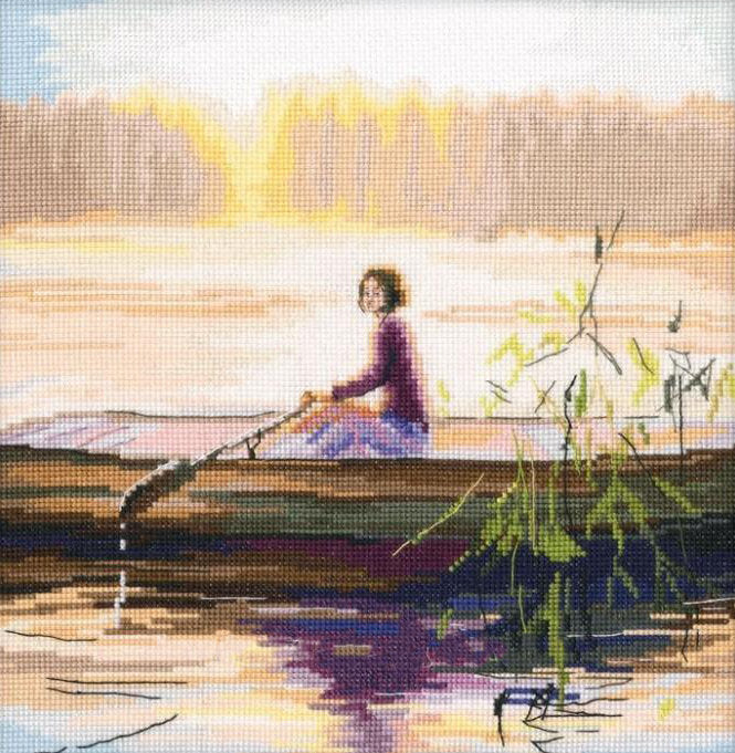 Lumière du matin - RTO M889 - Kit de point de croix