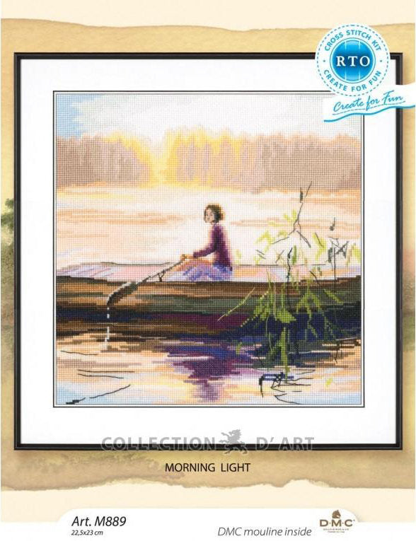 Lumière du matin - RTO M889 - Kit de point de croix