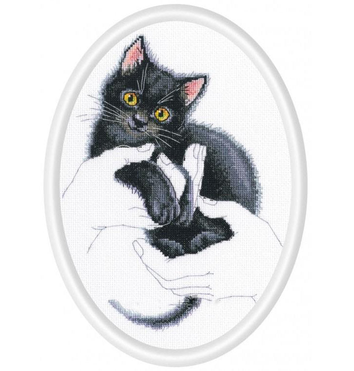 Calidez en las palmas. RTO M906. Kit de punto de cruz