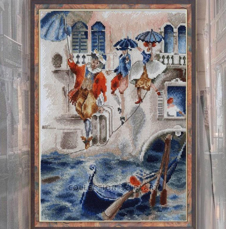 Funambules RTO M932. trousse au point de croix