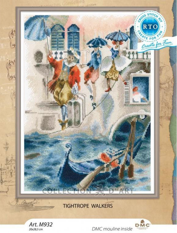 Funambules RTO M932. trousse au point de croix