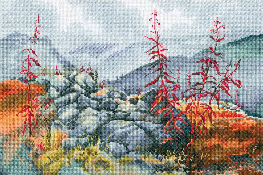 Trousse de point de croix. Merveilleux Nord - RTO M933