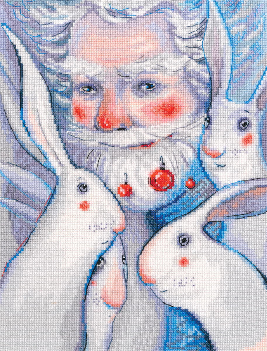 Kit au point de croix "Enneigé" - RTO M946