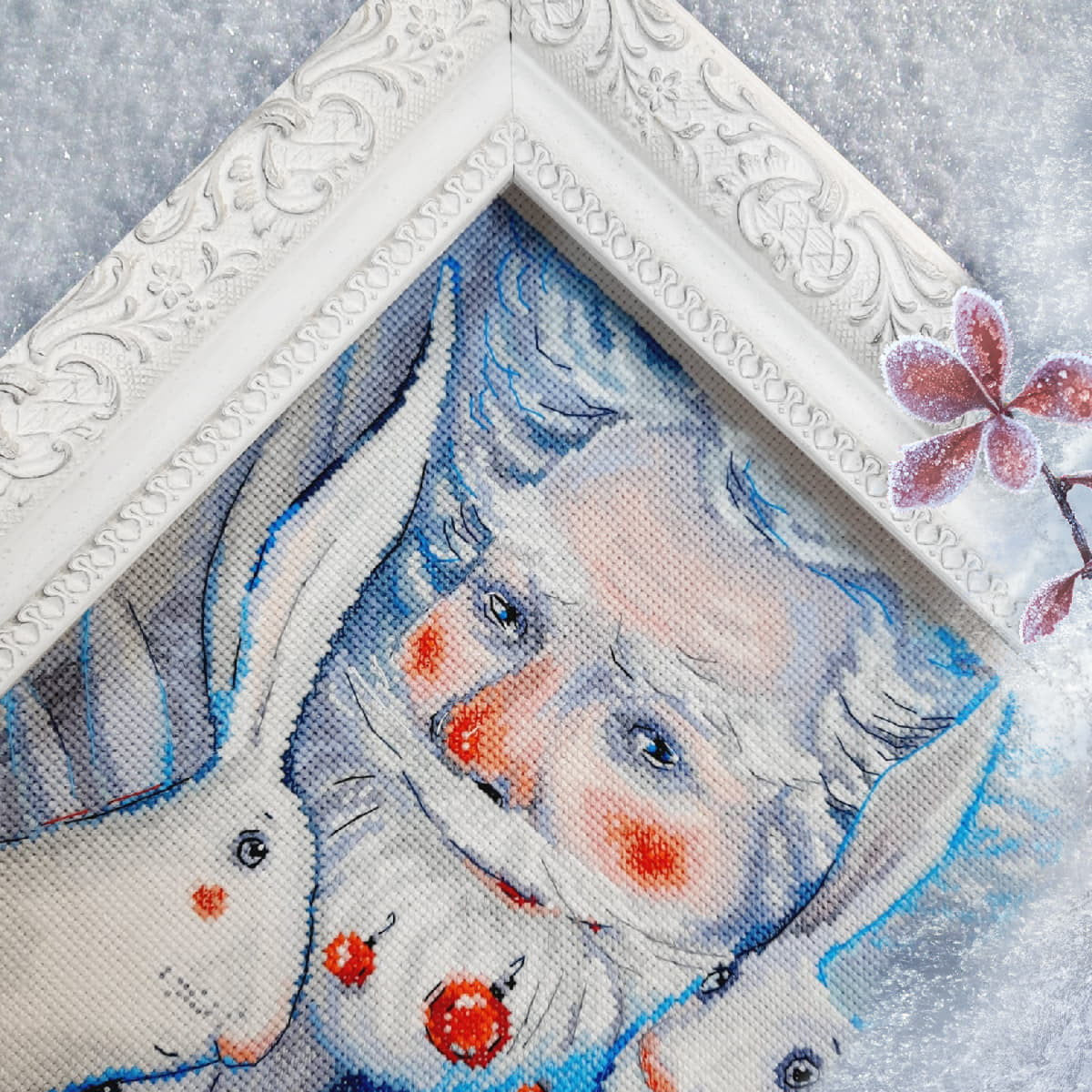 Kit au point de croix "Enneigé" - RTO M946