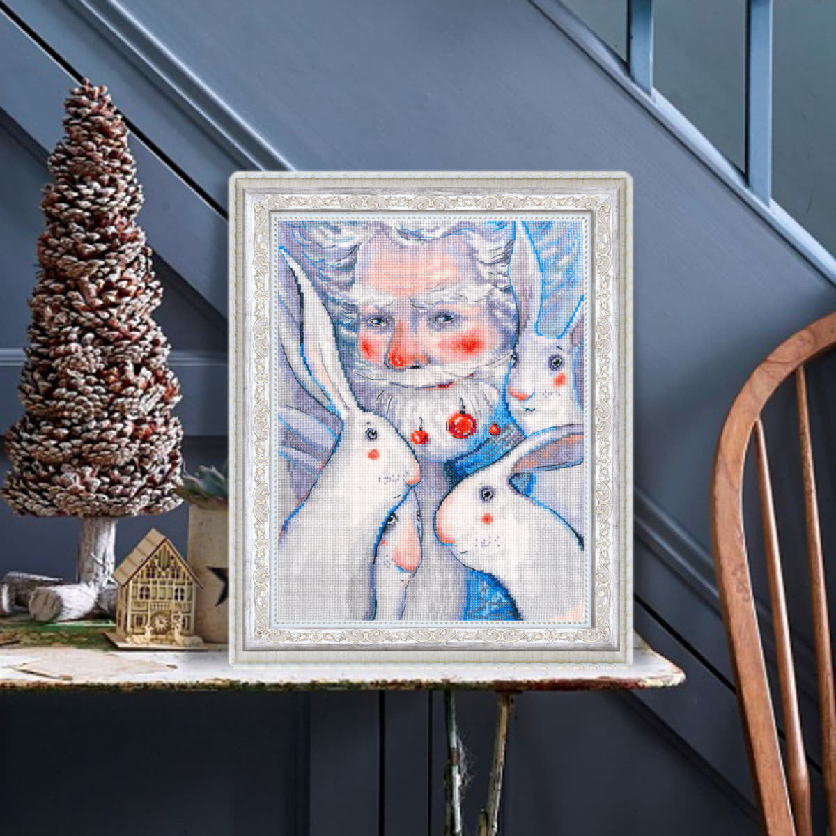 Kit au point de croix "Enneigé" - RTO M946