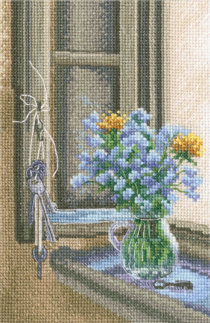 Kit de point de croix "Dans l'instant" - RTO M957