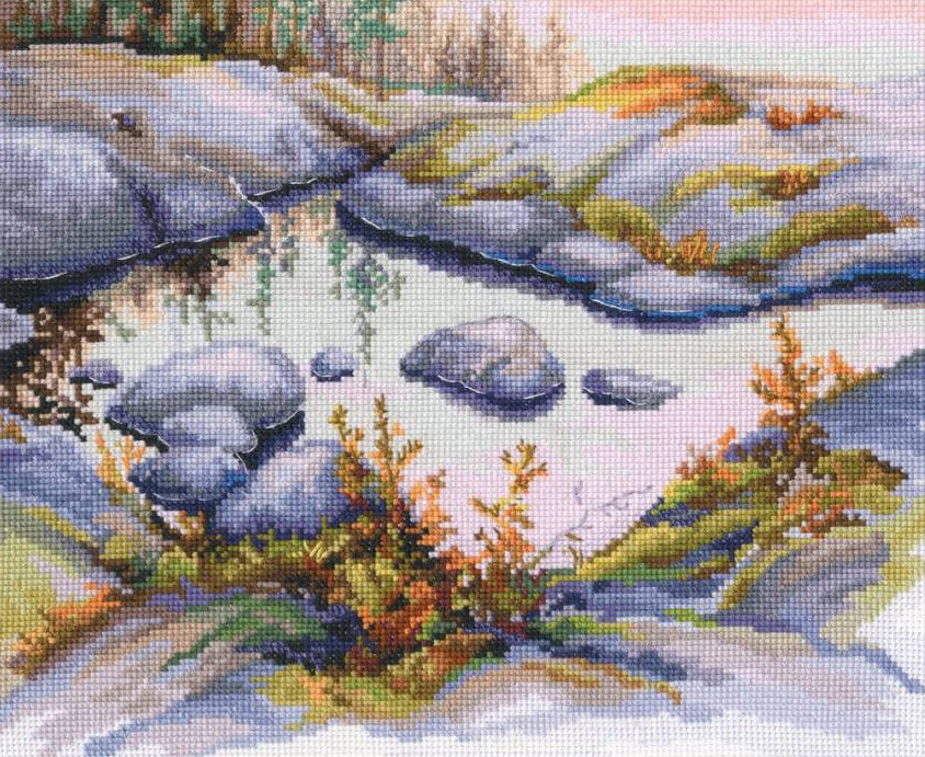 Kit de point de croix "Stone Family" - RTO M968