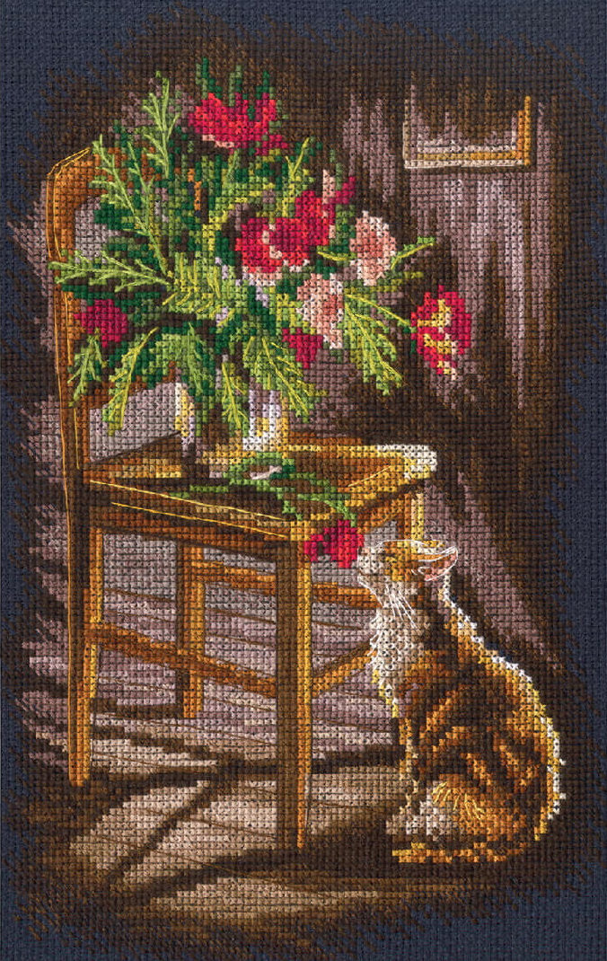 Kit de point de croix "Dans l'instant" - RTO M977